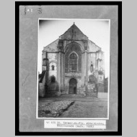 Westfassade, Aufnahme 1928, Foto Marburg.jpg